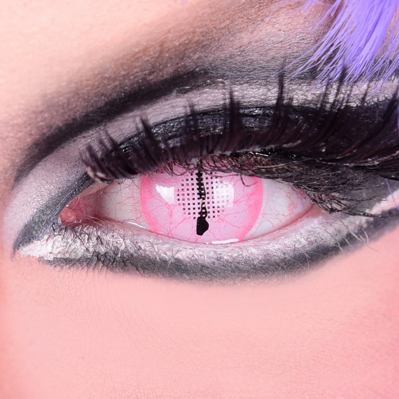 Demon Slayer Nezuko | Cosplay Contacts | Primal Contact Lenses 4 Demon Slayer Nezuko | Cosplay Contacts | Primal Contact Lenses - Image 4