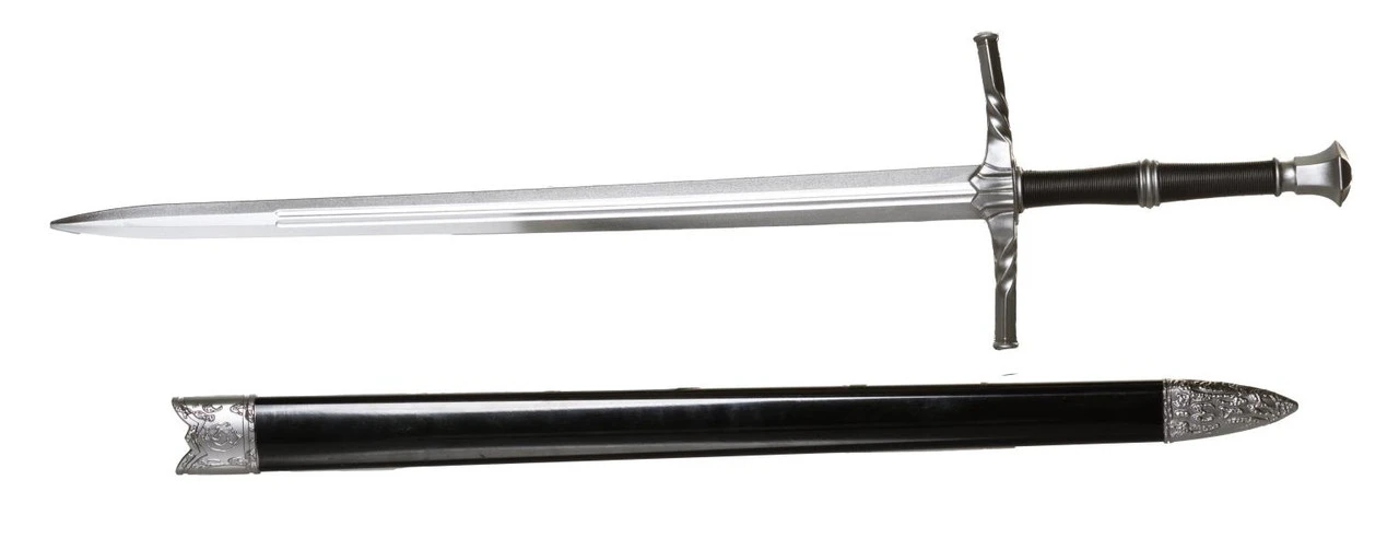 The Witcher Inspired Knight Sword With Sheath | The Witcher | Props And Play Weapons 1 The Witcher Inspired Knight Sword With Sheath | The Witcher | Props And Play Weapons