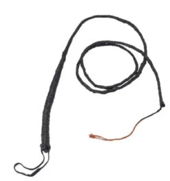 Bull Whip Black 6' | Props And Play Weapons | Props And Play Weapons