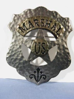 US Marshall Or Sheriff Badge | Law Enforcement | Props And Play Weapons