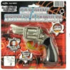 6.5 Inch Detective Die Cast Mini Revolver Cap Gun | Law Enforcement | Cap Gun | Props And Play Weapons