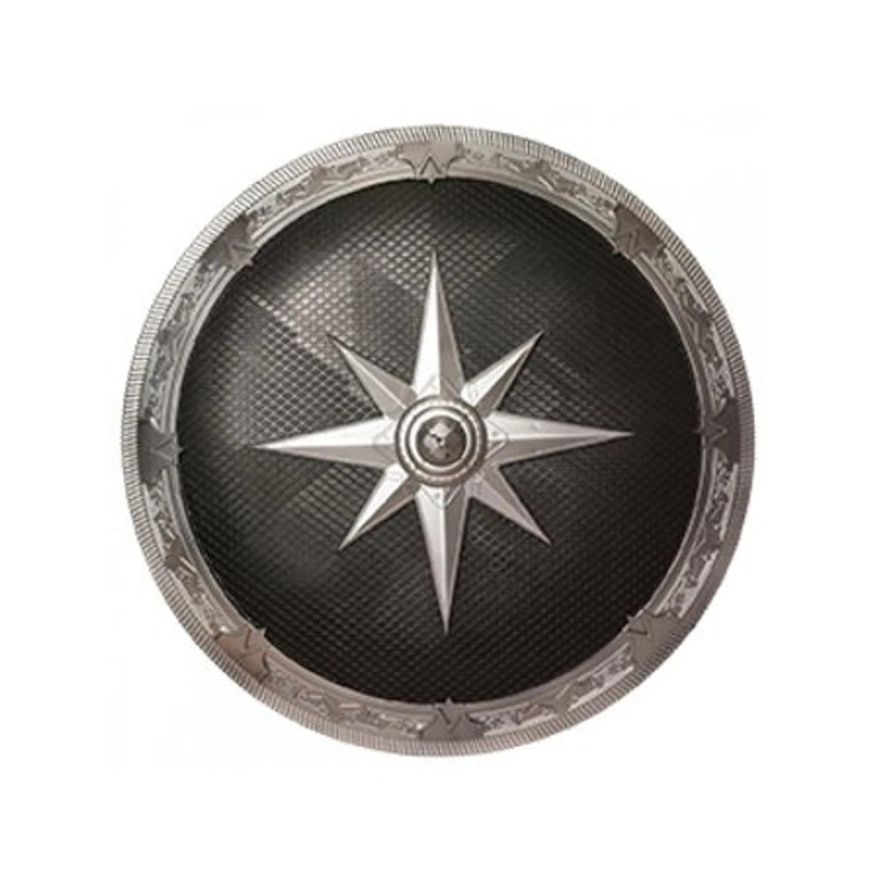 Silver And Black Shield | Medieval | Props And Play Weapons 1 Silver And Black Shield | Medieval | Props And Play Weapons