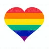 Rainbow Heart | Sticker Cabana | Vinyl Stickers