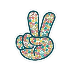 Peace Hand | Sticker Cabana | Vinyl Stickers