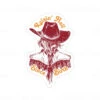 Raisin Hell Since Birth Cowgirl | Sticker Cabana | Vinyl Stickers