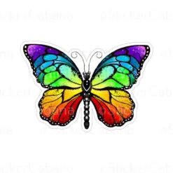 Anti Social Butterfly | Sticker Cabana | Vinyl Stickers