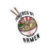 Powered By Ramen | Sticker Cabana | Vinyl Stickers