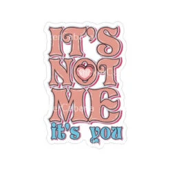 Its Not Me Its You | Sticker Cabana | Vinyl Stickers