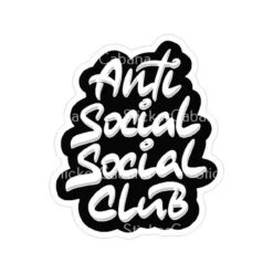 Anti Social Social Club | Sticker Cabana | Vinyl Stickers