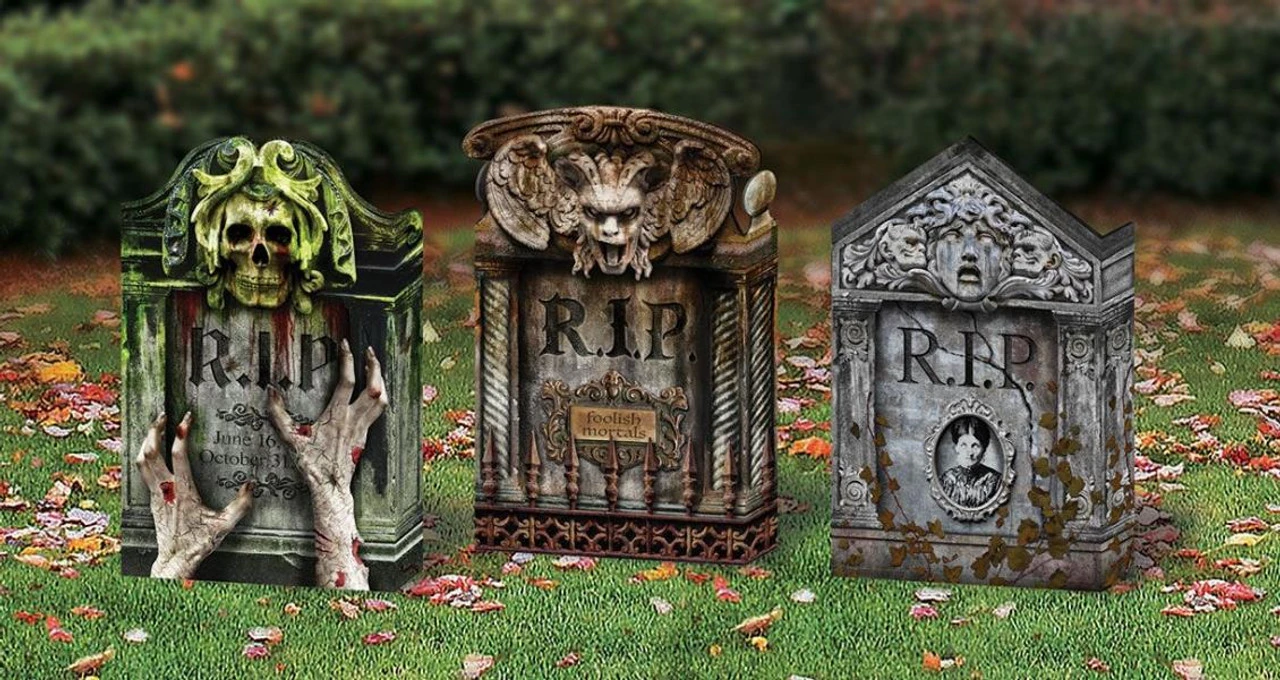 Photo Real Tombstone | Decor | Novelty And Decor 1 Photo Real Tombstone | Decor | Novelty And Decor
