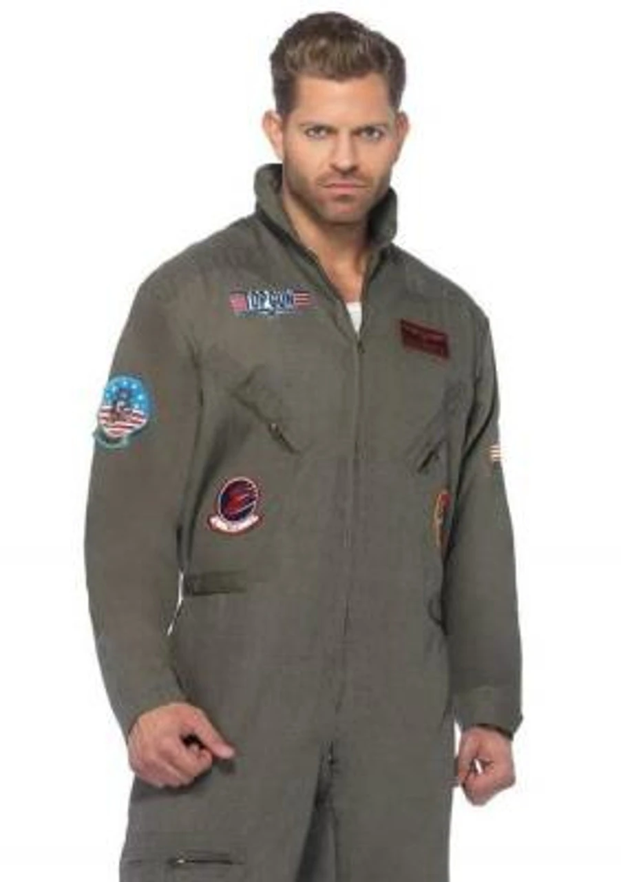 AS-IS | Top Gun Mens Plus Size Flight Suit 1 AS-IS | Top Gun Mens Plus Size Flight Suit