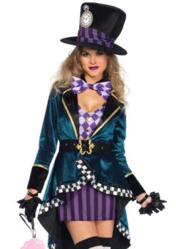 AS-IS | Delightful Hatter Costume | Adult Medium | Alice In Wonderland