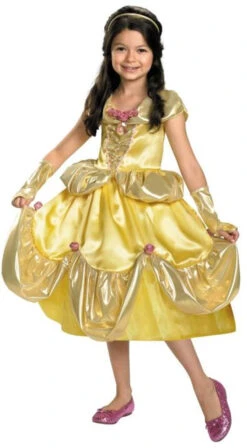 AS-IS | Belle Shimmer Dress | Child Size Medium (7-8) | Beauty And The Beast