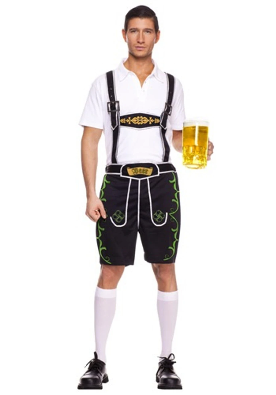 AS-IS | German Lederhosen | Adult Size Large (42-44) | Oktoberfest 1 AS-IS | German Lederhosen | Adult Size Large (42-44) | Oktoberfest