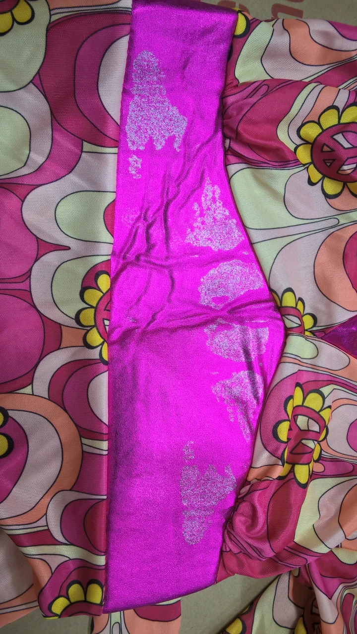 AS-IS | Flower Power Dress | Adult Size Extra Small/Small (2-6) | 60s 2 AS-IS | Flower Power Dress | Adult Size Extra Small/Small (2-6) | 60s - Image 2