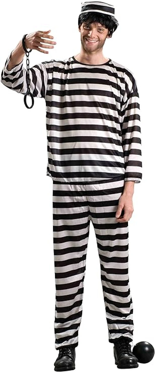 AS-IS | Prisoner | Adult Size XL | Cops And Robbers 1 AS-IS | Prisoner | Adult Size XL | Cops And Robbers
