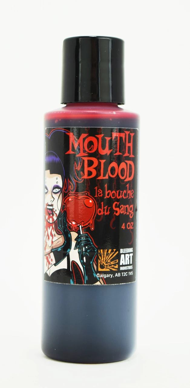 Mouth Blood 4 Oz | Bleeding Art Industries | Makeup 1 Mouth Blood 4 Oz | Bleeding Art Industries | Makeup