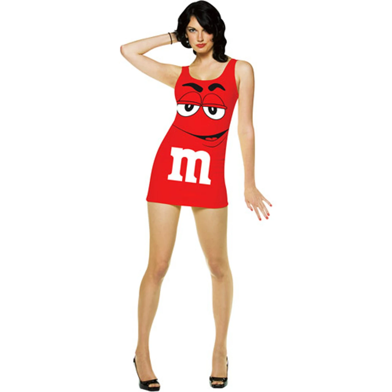 LAST OF | Red M&M Dress| Adult Size Small | M&M Candy 1 LAST OF | Red M&M Dress| Adult Size Small | M&M Candy