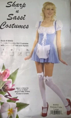 LAST OF | Kansas Cutie | Adult Size Large (12-14) | Wizard Of Oz