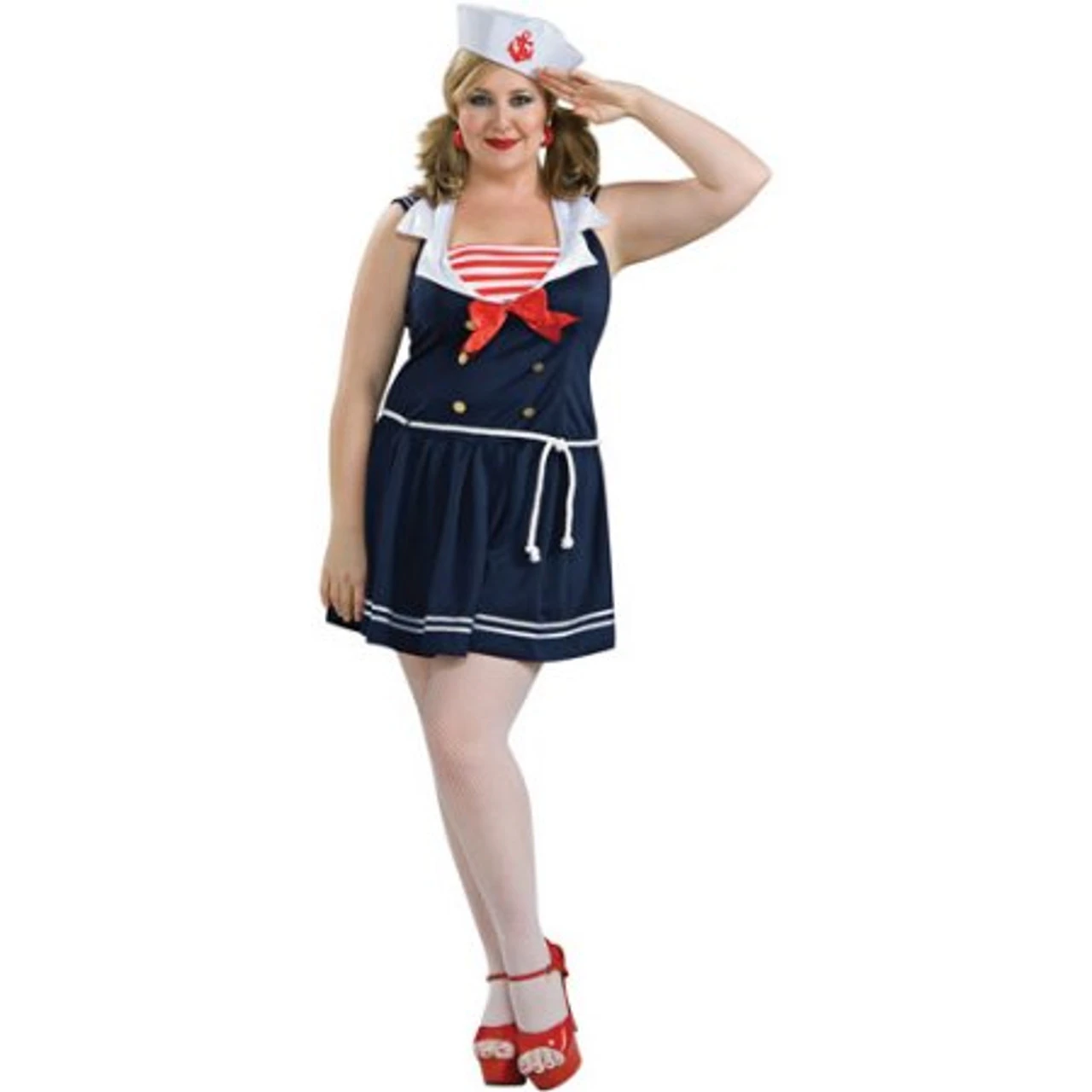 LAST OF | Sailor Girl | Adult Plus Size (18-20 1 LAST OF | Sailor Girl | Adult Plus Size (18-20