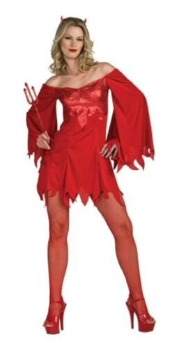 LAST OF | Lucifers Lady Devil | Adult Size Standard (To Size 12) | Horror