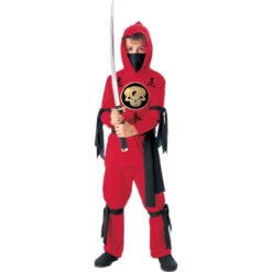 LAST OF | Red Ninja | Child Size Medium (5-7)