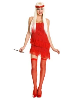 LAST OF | Red Hot Sexy Flapper | Adult Size Medium/Large (10-14) | 20s