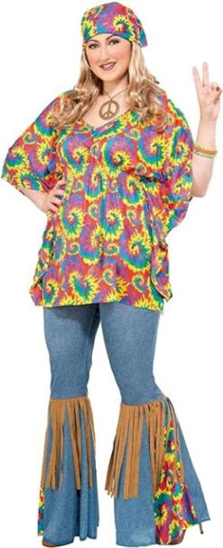 LAST OF | Hippie Chick | Adult Size Plus | 60s