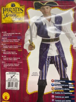 LAST OF | Caribbean Pirate | Adult Size Standard | Pirates