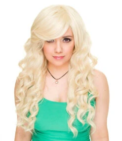 Mermaid Cosplay Wig Blonde | Heat Styleable Anime Wig | Rockstar Wigs