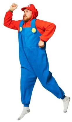 Super Mario Kigurumi Onesie | Super Mario Bros | Adult Onesies