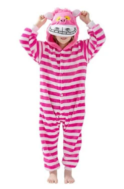 Alice In Wonderland Pink Cheshire Cat Onesie | Alice In Wonderland | Childrens Onesies