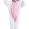 Plush White And Pink Unicorn Child Onesie | Mythical Creatures | Childrens Onesies