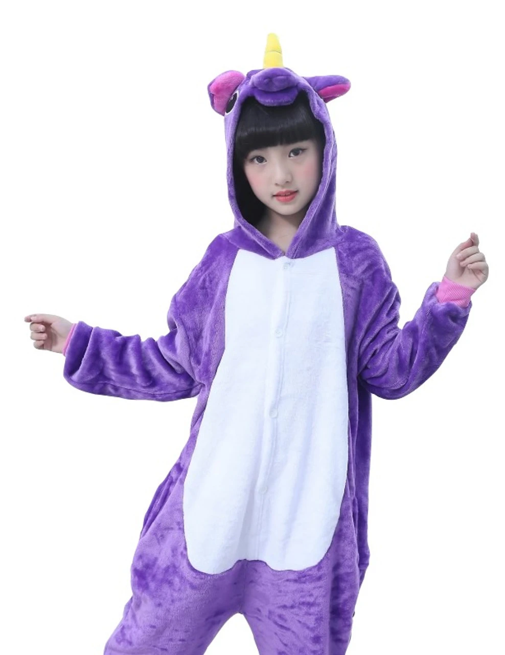 Purple Unicorn Child Onesie | Mythical Creatures | Childrens Onesies 3 Purple Unicorn Child Onesie | Mythical Creatures | Childrens Onesies - Image 3