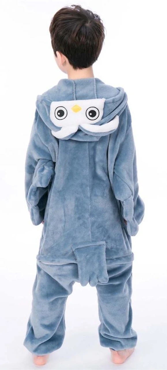 Night Owl Onesie | Animals | Childrens Onesies 2 Night Owl Onesie | Animals | Childrens Onesies - Image 2