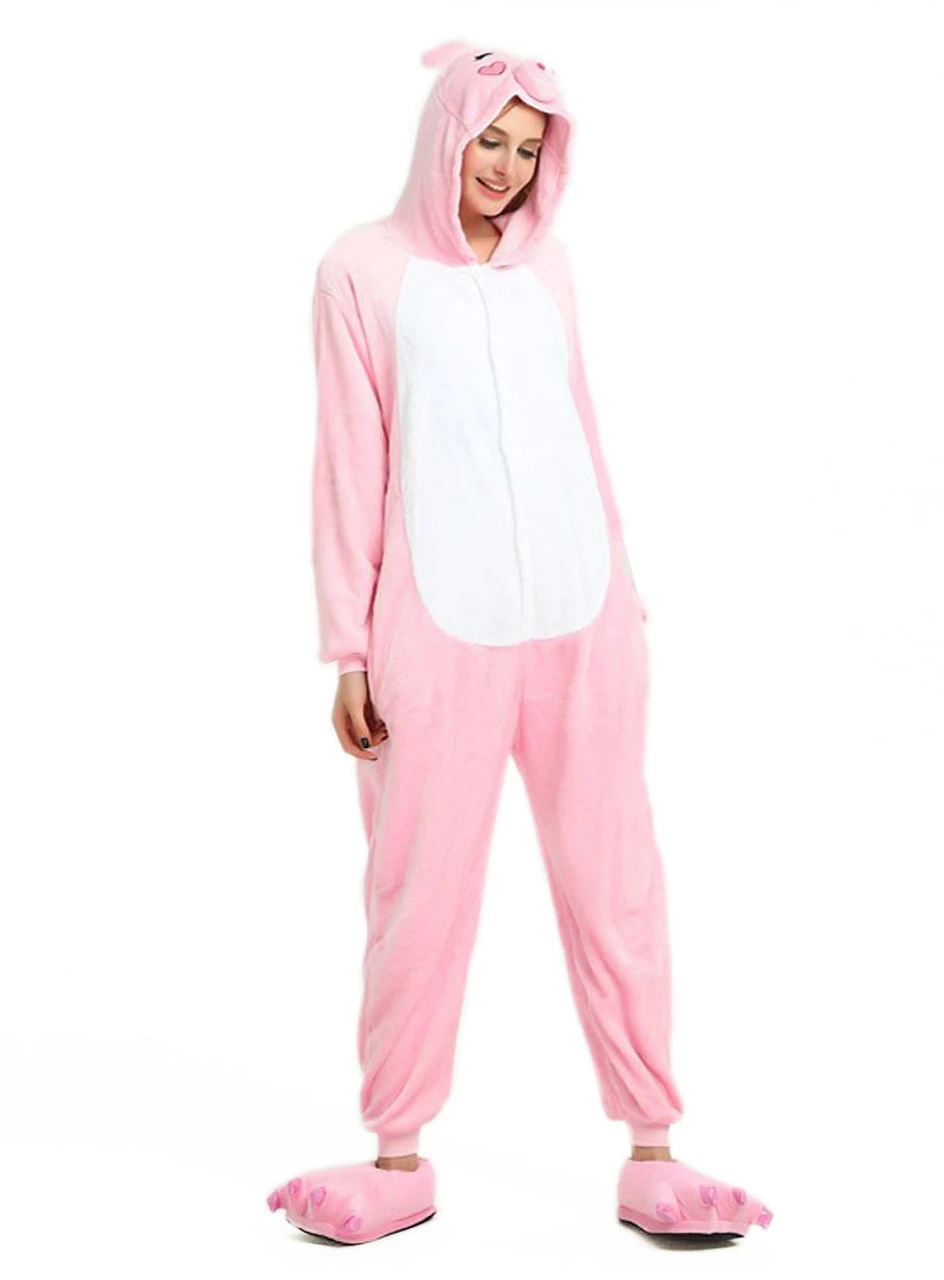Pink Pig Onesie | Animals | Adult Onesies 1 Pink Pig Onesie | Animals | Adult Onesies