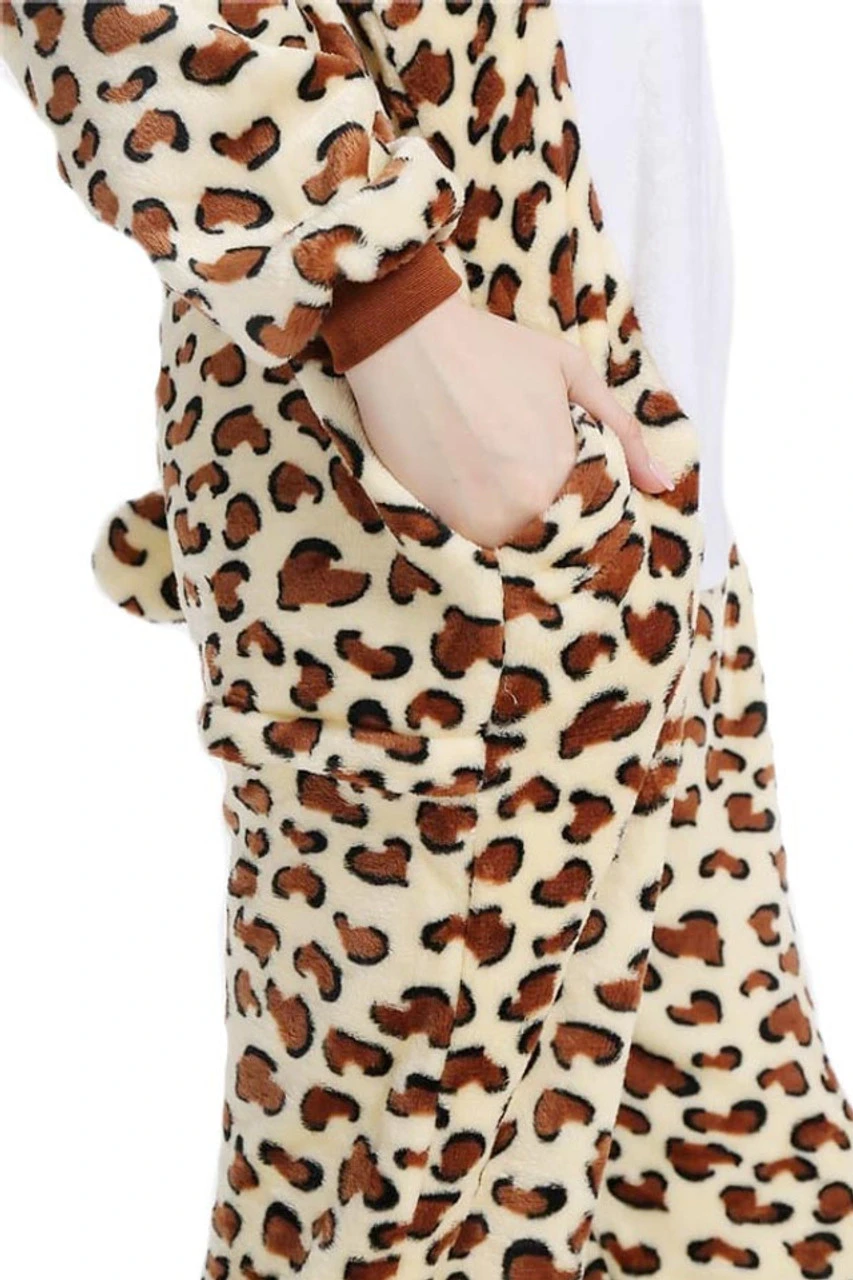 Leopard Onesie | Animals | Adult Onesies 3 Leopard Onesie | Animals | Adult Onesies - Image 3