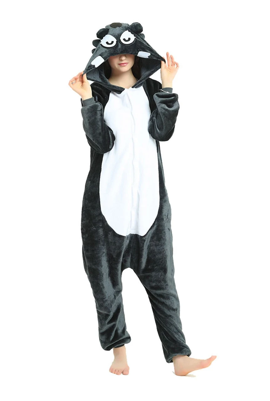Midnight Wolf Onesie | Animals | Adult Onesies 1 Midnight Wolf Onesie | Animals | Adult Onesies