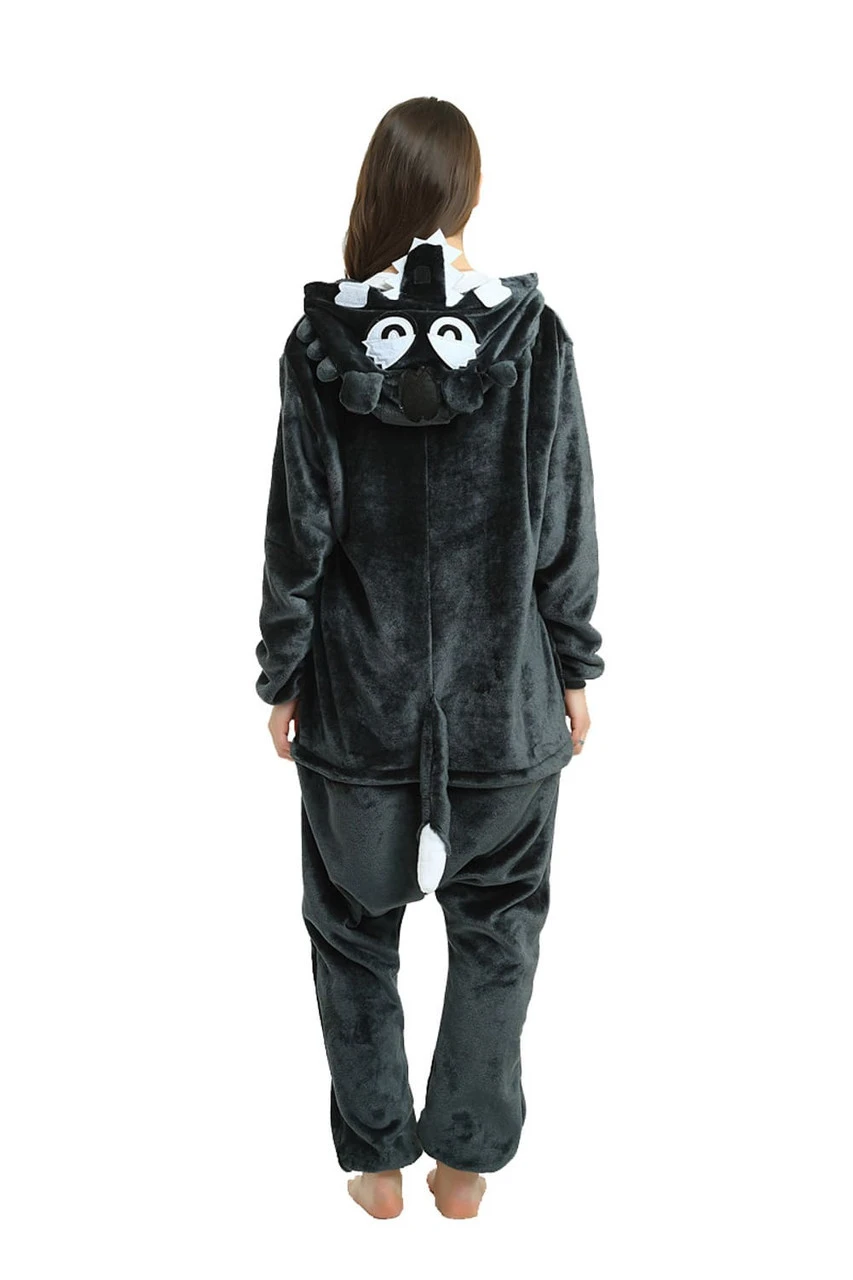 Midnight Wolf Onesie | Animals | Adult Onesies 2 Midnight Wolf Onesie | Animals | Adult Onesies - Image 2