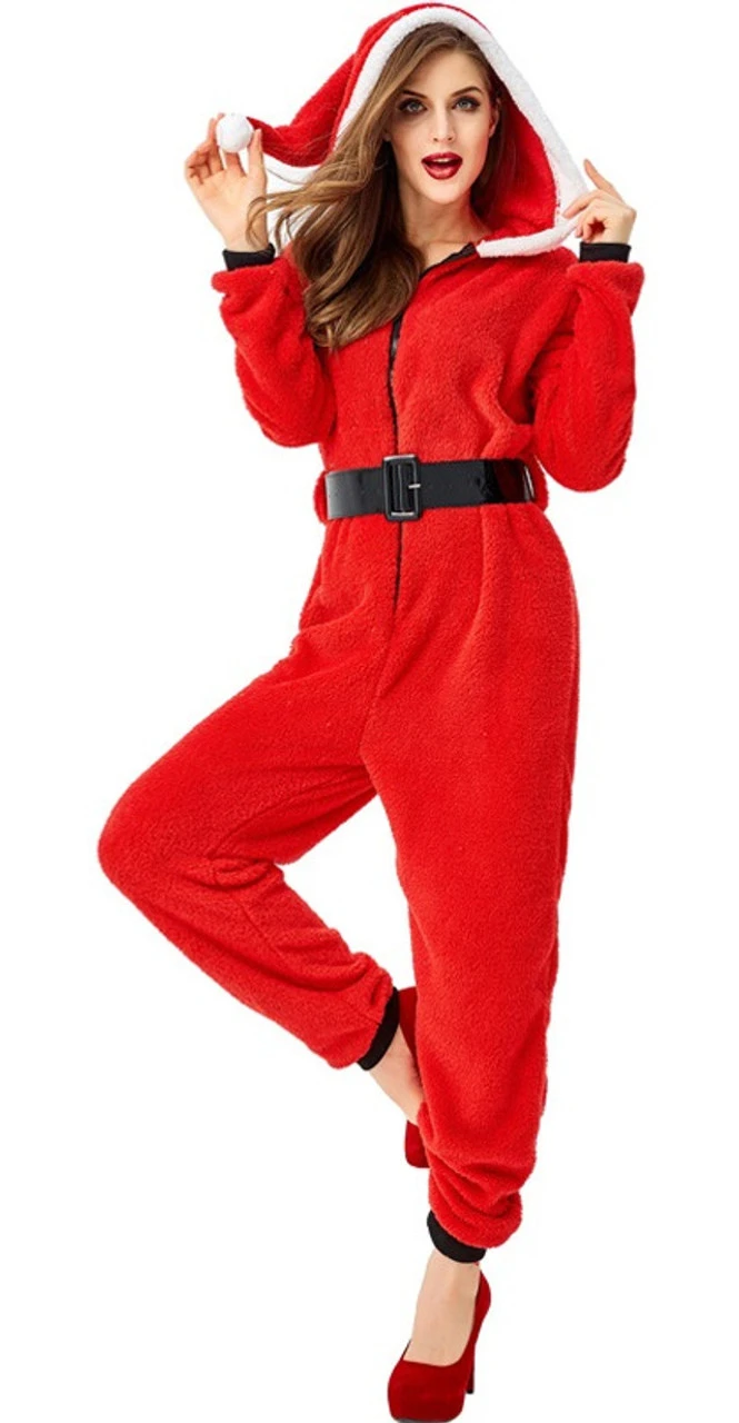 Mrs Claus Christmas Onesie | Christmas | Adult Onesies 3 Mrs Claus Christmas Onesie | Christmas | Adult Onesies - Image 3