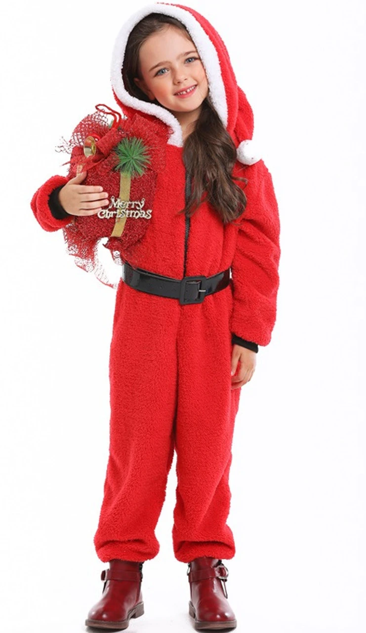 Little Miss Claus Onesie | Christmas | Childrens Onesies 1 Little Miss Claus Onesie | Christmas | Childrens Onesies