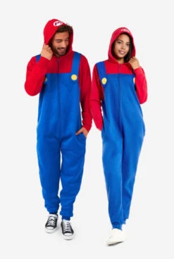Super Mario Onesie | Super Mario Bros | Adult Onesies