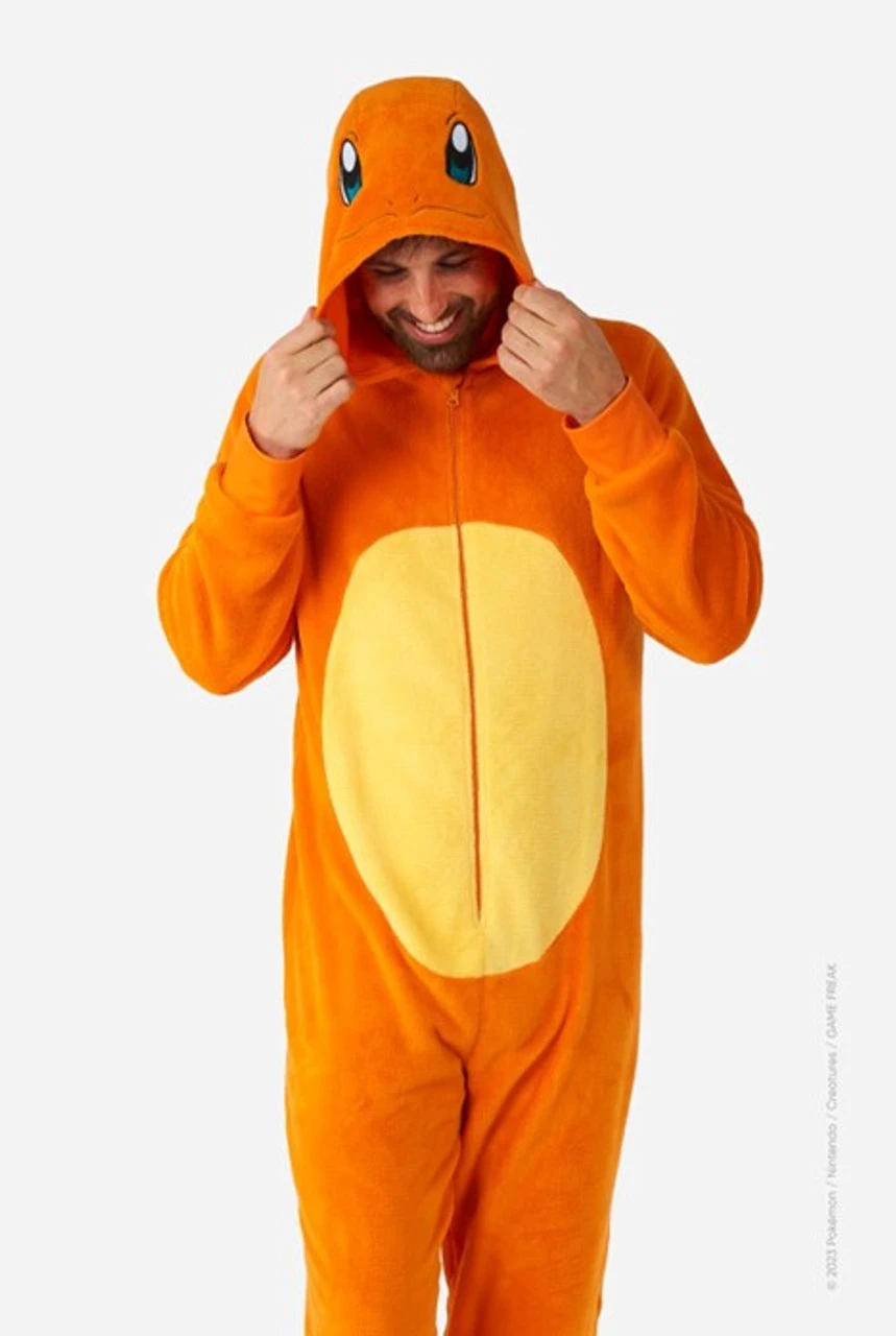 Pokemon Charmander Onesie | Pokemon | Adult Onesies 2 Pokemon Charmander Onesie | Pokemon | Adult Onesies - Image 2