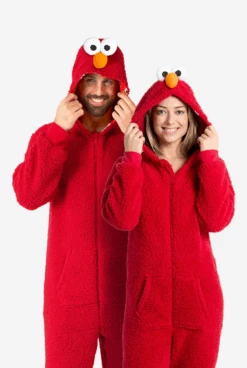 Sesame Street Elmo Onesie | Sesame Street | Adult Onesies