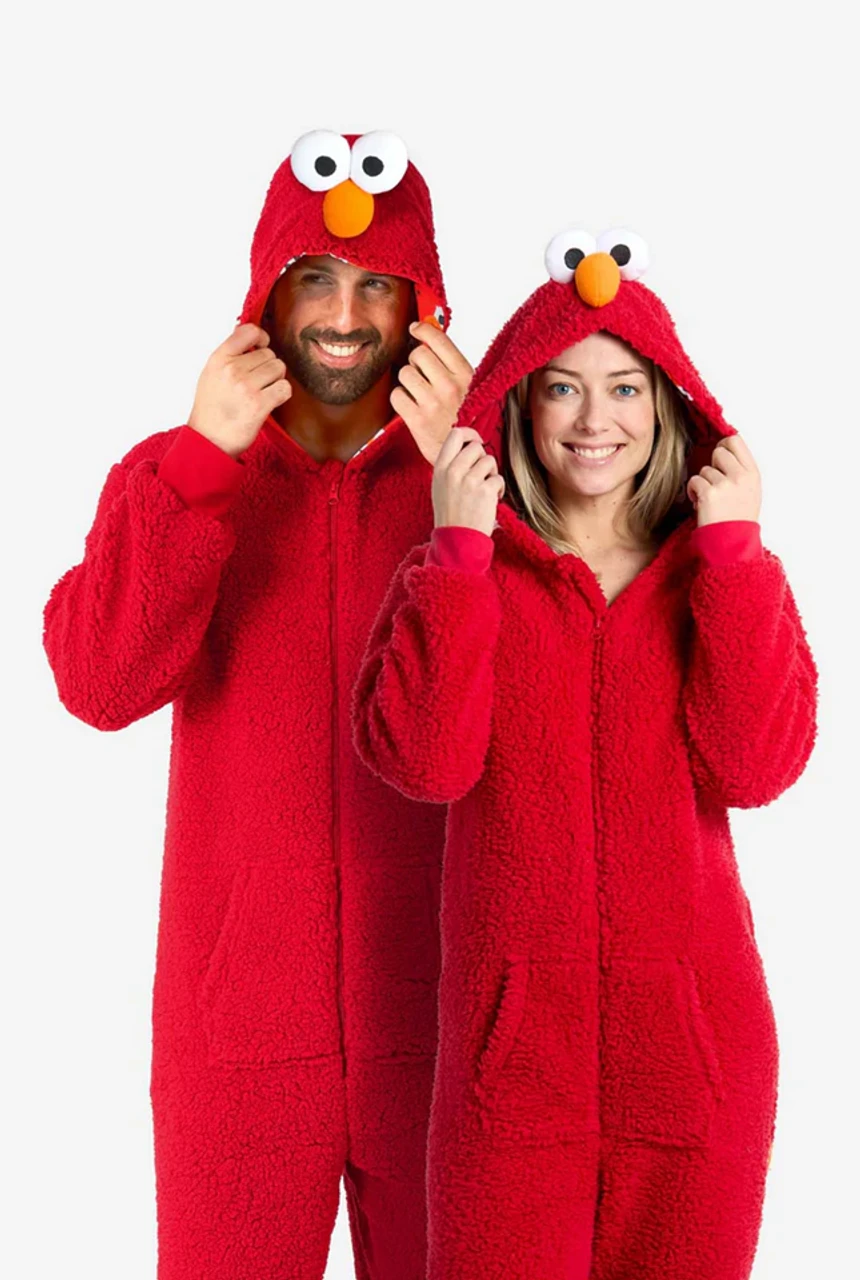 Sesame Street Elmo Onesie | Sesame Street | Adult Onesies 1 Sesame Street Elmo Onesie | Sesame Street | Adult Onesies