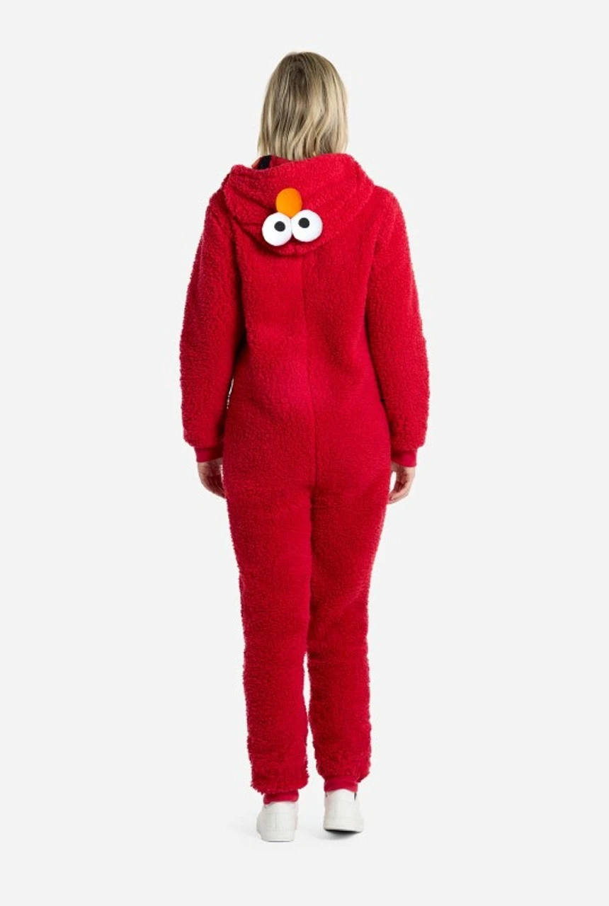 Sesame Street Elmo Onesie | Sesame Street | Adult Onesies 3 Sesame Street Elmo Onesie | Sesame Street | Adult Onesies - Image 3