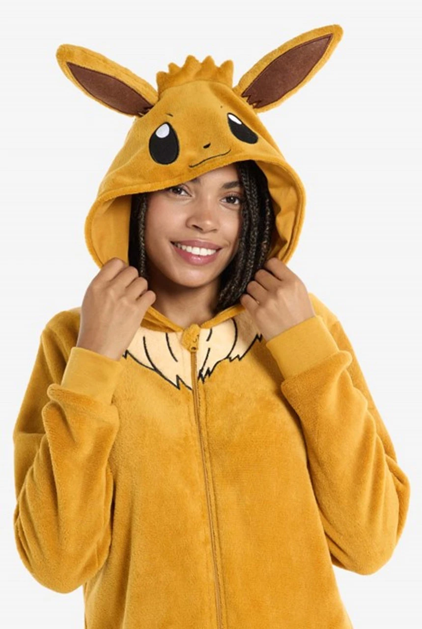 Pokemon Eevee Onesie | Pokemon | Adult Onesies 2 Pokemon Eevee Onesie | Pokemon | Adult Onesies - Image 2