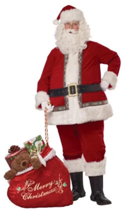 Deluxe Santa Claus Set | Christmas | Mens Costumes