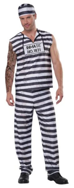 Prisoner Of Love Inmate | Cops And Robbers | Mens Costumes