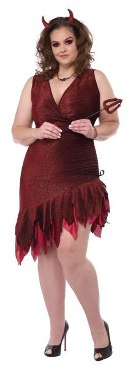 Red Hot And Sizzling Plus | Devils | Womens Plus Costumes 1 Red Hot And Sizzling Plus | Devils | Womens Plus Costumes